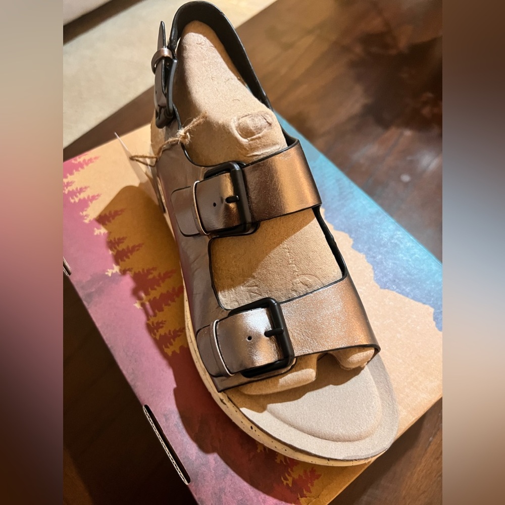 🎉LAST PIECE🎉BIONICA LEATHER COMFORT SANDAL - Picture 1 of 12